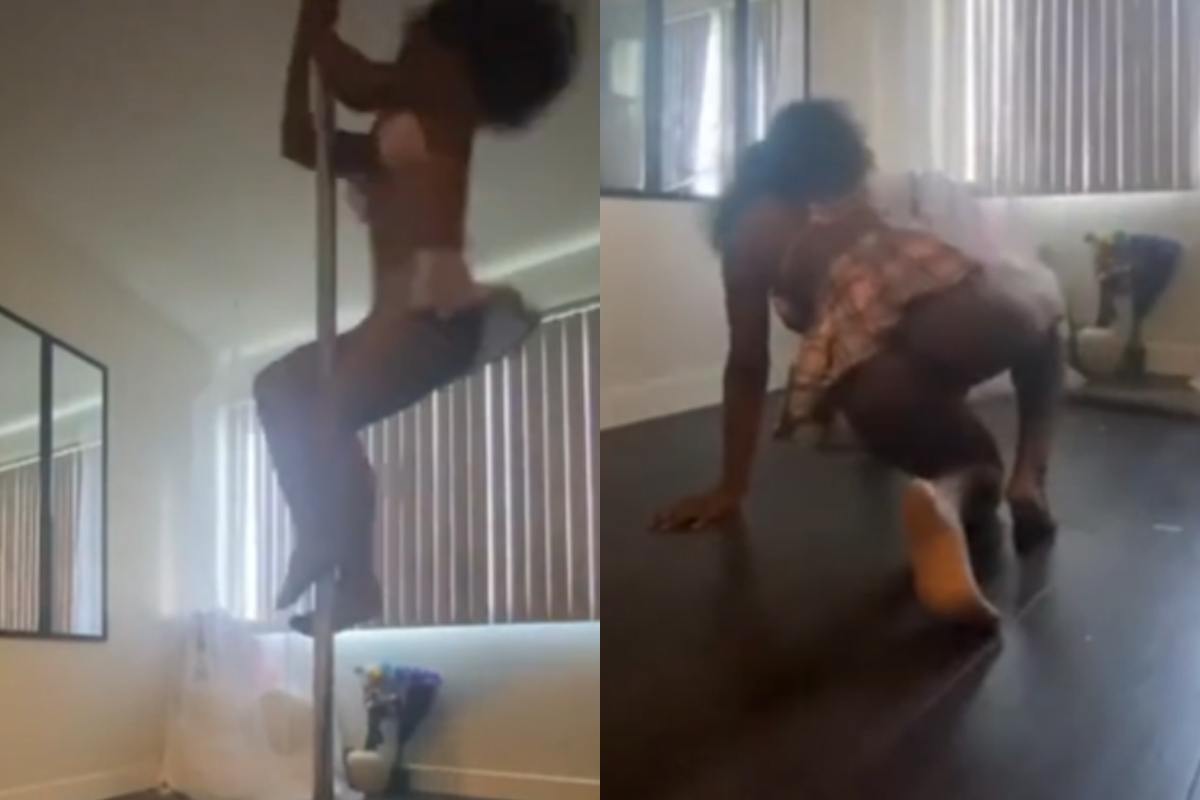 AUCH: Paaldanseres geeft het beste van zichzelf. Maar dan gaat het FOUT! (video)