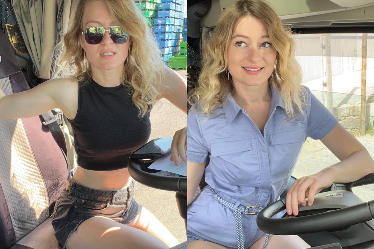 Deze vrachtwagenchauffeuse is een ware hit op Instagram (foto’s)