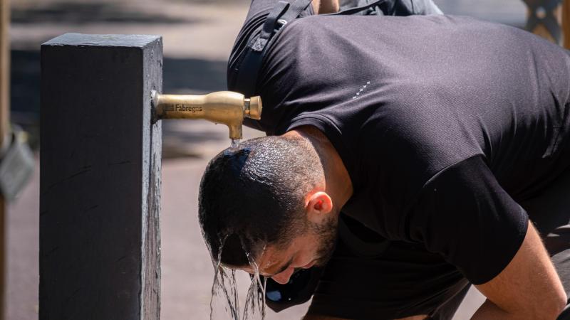 HITTEGOLF. Volgende week kan temperatuur naar 37 graden of hoger klimmen