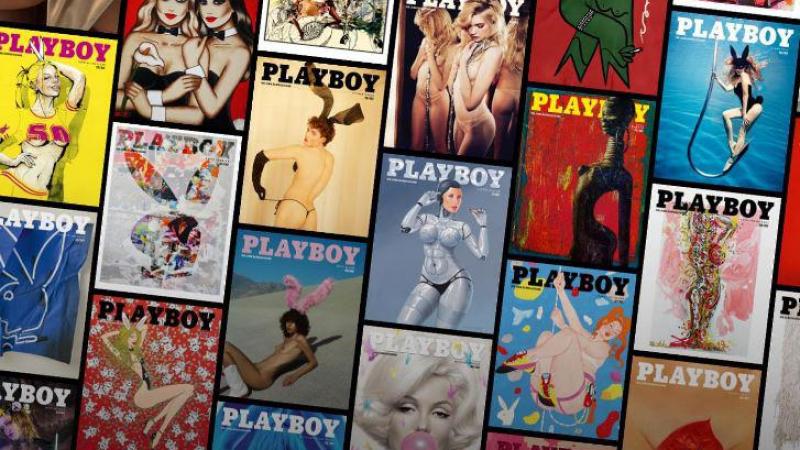 Eerste vulva op de cover van Playboy is Belgisch (foto)