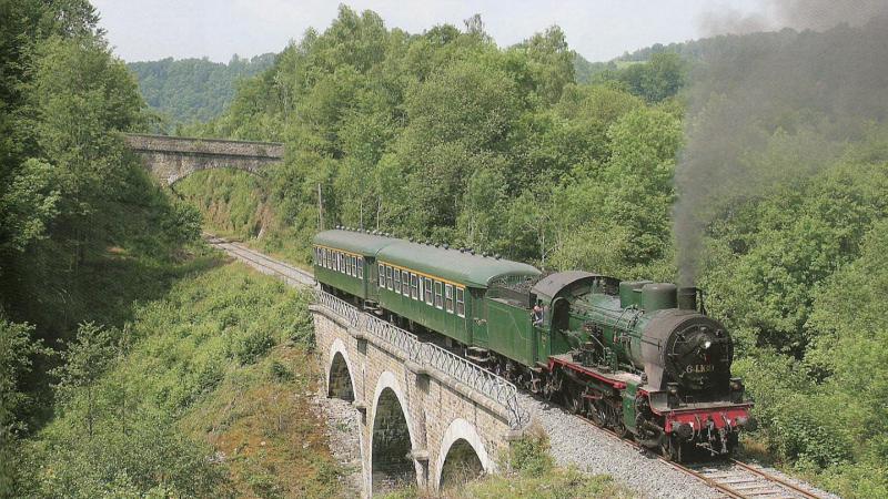 BELGIË. De mooiste treinreizen van Wallonië