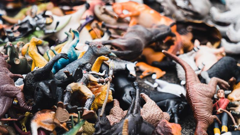 Gast vindt pootafdrukken van dino’s in Chinees restaurant