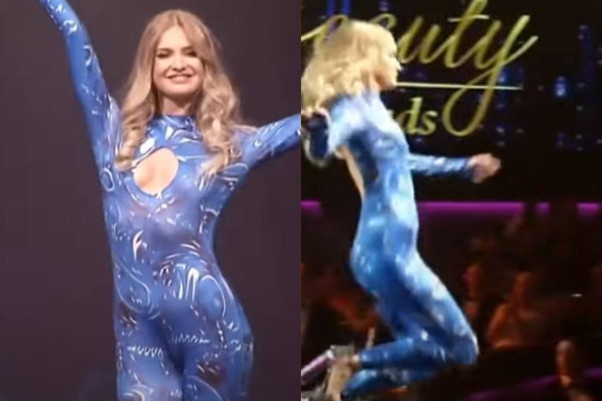 WOOPS: Miss gaat tijdens verkiezing tegen de vlakte (fails)