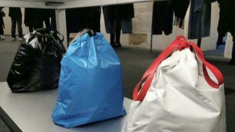 Omstreden Balenciaga vuilniszak eindelijk te koop… voor 1400 euro: «Is dit een sociaal experiment?»