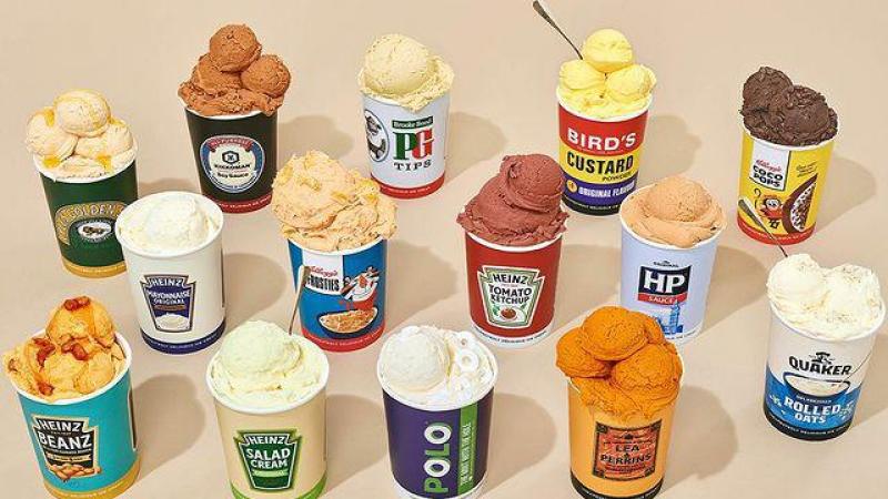 BIZAR. Britten brengen ijsjes met sojasaus- en bonensmaak op de markt