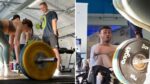 Mannen dagen vrouw uit om zwaar gewicht te heffen. Hun reactie nadien? HILARISCH! (video)
