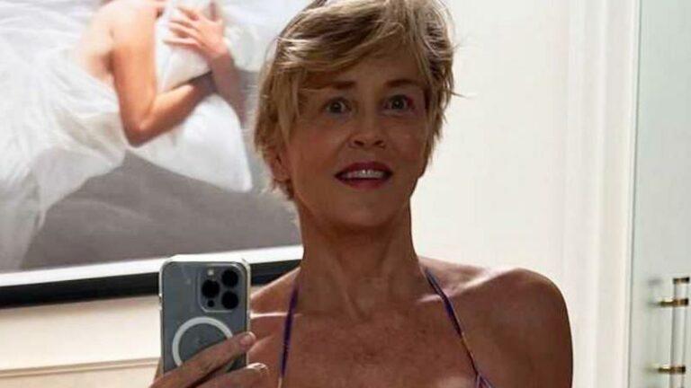 Sharon Stone doet monden openvallen met bikinifoto: «Nog steeds enorm sexy!»