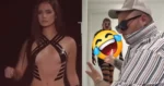 Parodie op model dat enkel wat tape draagt op catwalk gaat viraal: “GENIAAL!” (video)