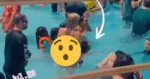 Ophef over badpak van dame in waterpark: “Dit is ongepast. Ze staat tussen kinderen!” (video)