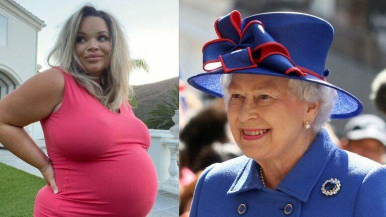 Wie is Trisha Paytas en waarom denkt het internet dat haar baby de reïncarnatie van de Queen is?