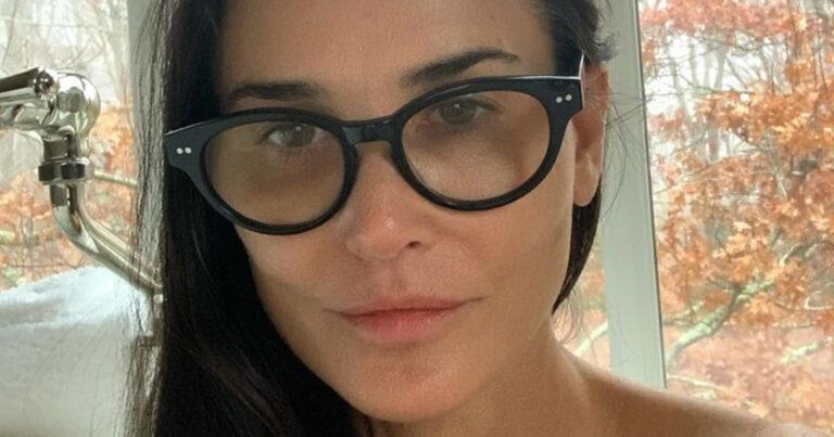 Actrice Demi Moore deelt badpak- én bikinifoto’s op Instagram: “Schoonheid!”