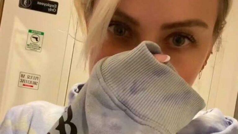 Vrouw krijgt gênant briefje van buren: «Doe alsjeblieft een broek aan!» (foto)