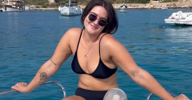 Dame met beenprothese poseert op sexy wijze en deelt mooie boodschap: “Ik doe dat niet vaak genoeg…” (foto’s)