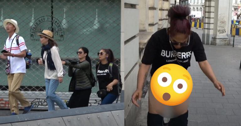 Zakkenrolster in Brussel trekt zelfs haar broek uit om ‘onschuld’ te bewijzen. Maar de beelden liegen niet! (video)