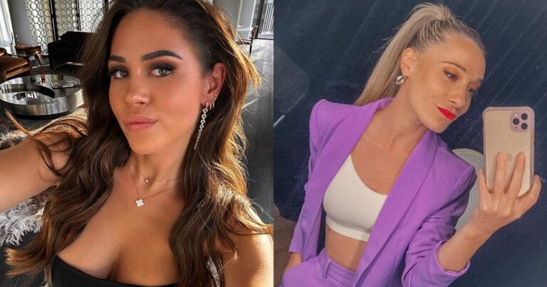 Camille Dhont poseert in straffe outfit, Ianthe Tavernier deelt leuke selfie en Carmen Electra wandelt sensueel het zwembad in (foto’s)