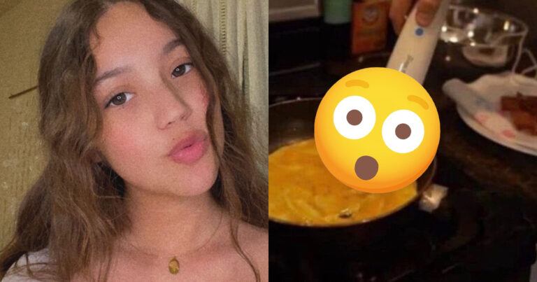 Dame toont PIKANTE manier om roerei te maken: “Daarom ga ik nooit bij iemand eten!” (foto)
