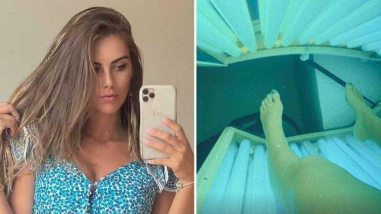 Lisa uit ‘Love Island’ krijgt onverwacht bezoek terwijl ze onder zonnebank ligt: «Euh, excuseer?!» (foto)