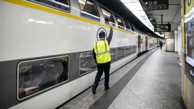 Nationale actiedag: Aangepaste treindienst verloopt zoals voorzien