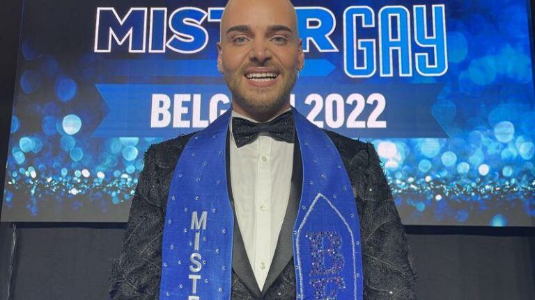 Dit is de nieuwe Mister Gay Belgium: «Zelfliefde en zelfacceptatie is het allerbelangrijkste»