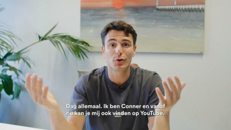 Conner Rousseau lanceert eigen YouTube-kanaal