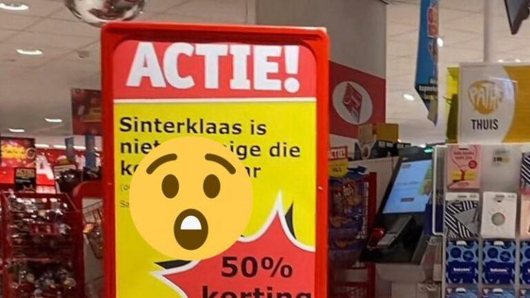 Ophef over pikante ‘Sinterklaas’-reclame in Kruidvat: «Ben ik de enige die dit smakeloos vindt?»