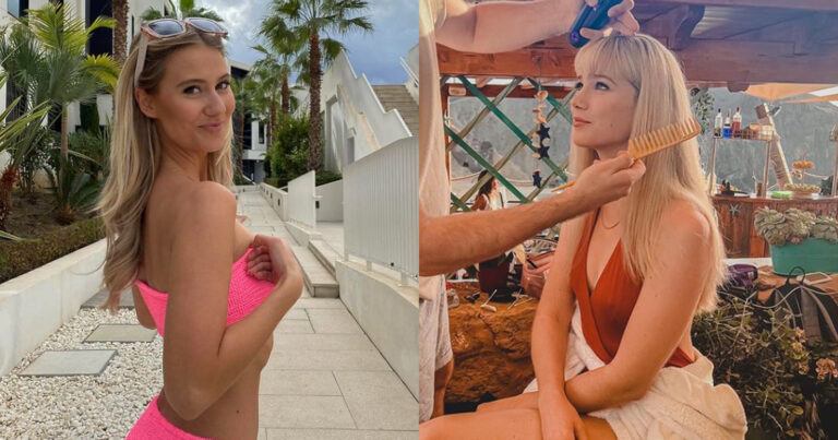 Lauren Versnick straalt in badpak, Sylvie Meis deelt bikiniplaatjes en Jamie-Lee Six poseert in lingerie (foto’s)