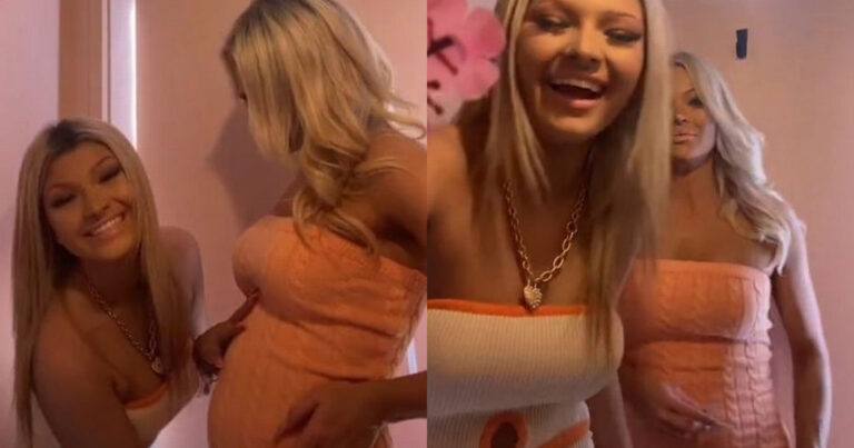 Moeder en dochter die beiden zwanger zijn, zorgen voor verdeeldheid: “NEE, gewoon nee!” (video)