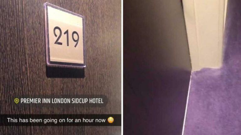 Hotelgast kan niet slapen door seksgeluiden in kamer naast hem: «Het lijkt alsof ze pijn heeft!» (video)