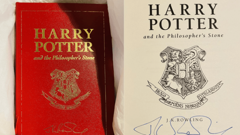 Zeldzame uitgave Harry Potter onder de hamer voor 8.000 pond