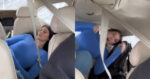Piloot maakt zijn vrouw op wel heel stevige wijze wakker: “Goeiemorgen!” (video)