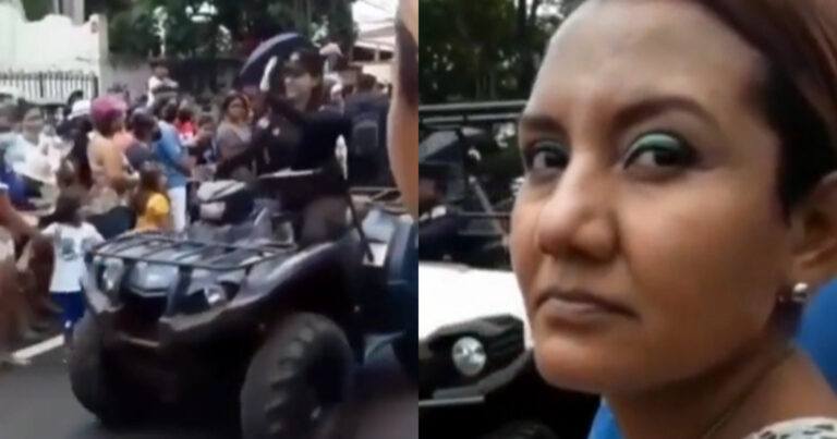 Man vraagt om gearresteerd te worden door ‘knappe agente’. Maar dat had hij beter NIET gedaan! (video)