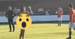 Vrouwelijke fan van Nederlandse amateurploeg loopt poedelnaakt het voetbalveld op: “Het pakte helaas desastreus uit” (video)