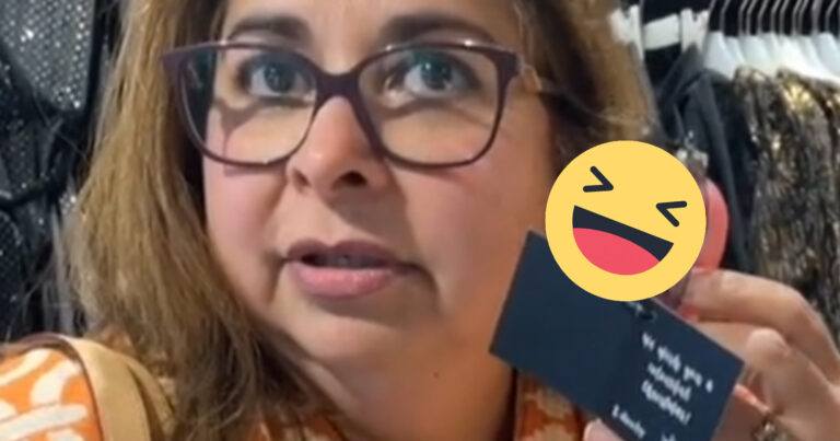Dochter geeft ‘seksspeeltje’ aan moeder en vraagt wat het is. Mama’s reactie? HILARISCH! (video)