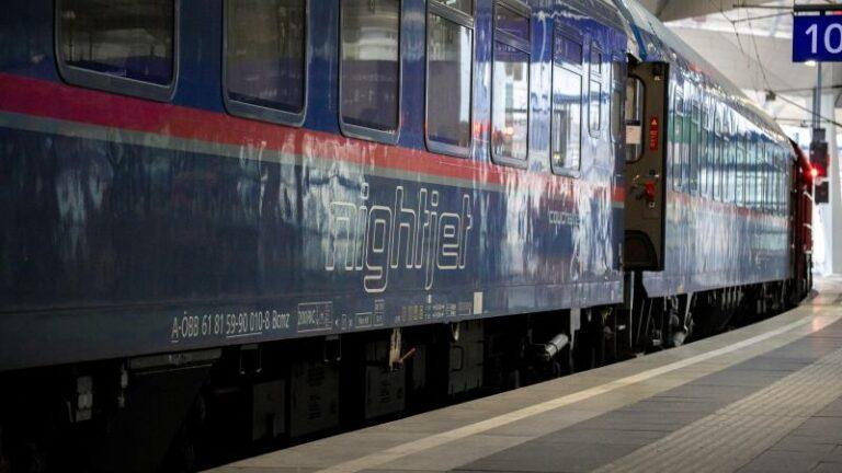 Vanaf eind 2023 rijdt de nachttrein tussen Brussel en Wenen op dagelijkse basis