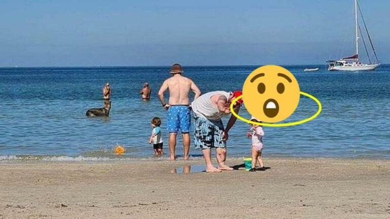 Akelig detail op achtergrond van strandfoto zorgt voor paniek: «Oh mijn God!»