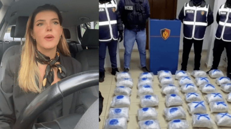 Albanese medewerkster van geheime dienst betrapt met 58 kilo drugs aan grens