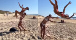 Dames willen op het strand even tonen wat ze kunnen. Maar dan? WOOPS! (fails)