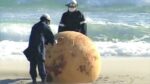 Een aardappel of UFO? Japanse stad in de ban van ‘mysterieuze’ ijzeren bal