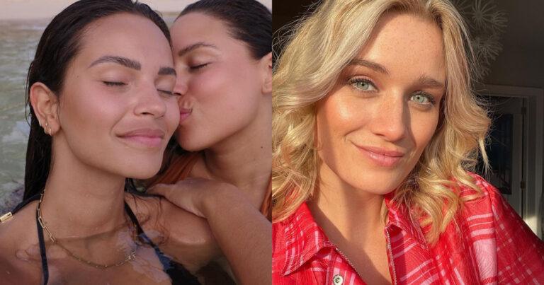 Dochter van Margriet Hermans geniet in badpak, Monica Geuze amuseert zich in het water en zus van Kate Moss straalt in bikini (foto’s)