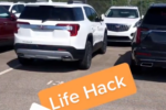 TikTokker lanceert parkeerhack: “Als we allemaal zo onze wagen parkeren…” (video)