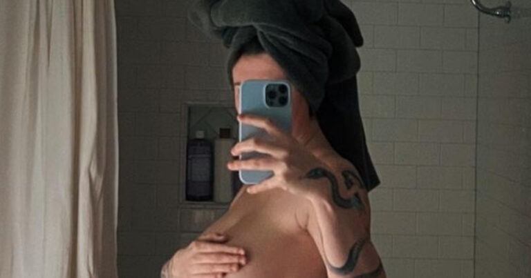 Zwangere dochter van Alec Baldwin pakt uit met naaktfoto: “Prachtig!”