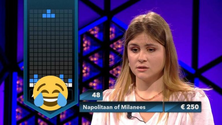 GÊNANT! Expliciet woord verschijnt tijdens ‘Blokken’-finale: «Geen wonder dat ze in de war was»