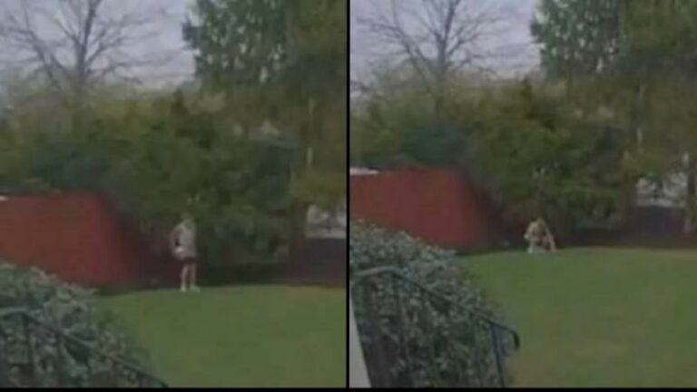 WTF. Marathonloper laat een wel heel onaangenaam cadeautje achter in willekeurige tuin (video)