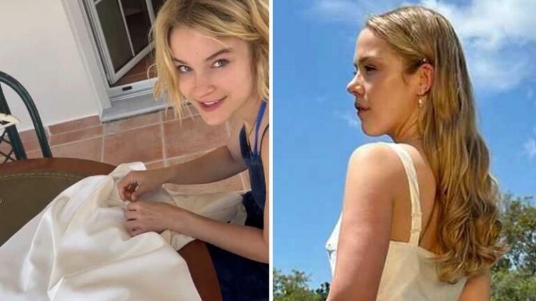 Pommelien Thijs ontwerpt trouwjurk voor zus en toont resultaat: «Zo ontzettend mooi!» (video)