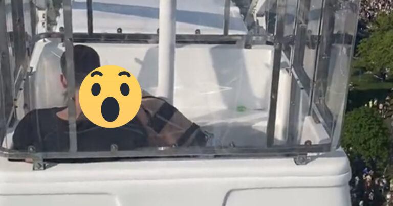 Man betrapt hitsig koppeltje op reuzenrad: “Wat een uitzicht!” (video)