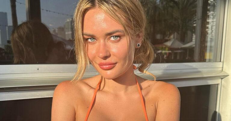 ‘Temptation’-Megan geniet in bikini op het strand: “Schoonheid!” (foto’s)