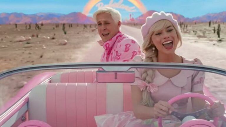 OEPS. Franse Barbieposter is een beetje pikanter dan bedoeld
