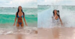 Nicole Scherzinger wil in bikini poseren op het strand. Maar dan? WOOPS! (fails)