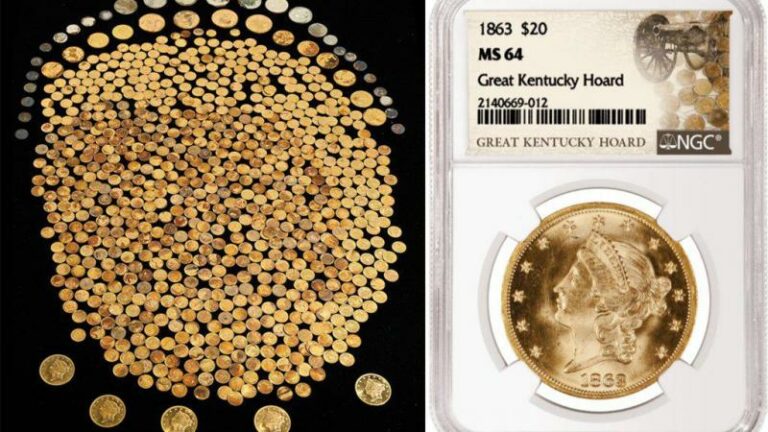 Man vindt meer dan 700 gouden munten uit tijd van Amerikaanse Burgeroorlog: «Waanzinnig!» (video)