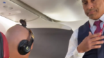 Man uit vliegtuig gezet na verhitte discussie met boordpersoneel over opbergruimte (video)